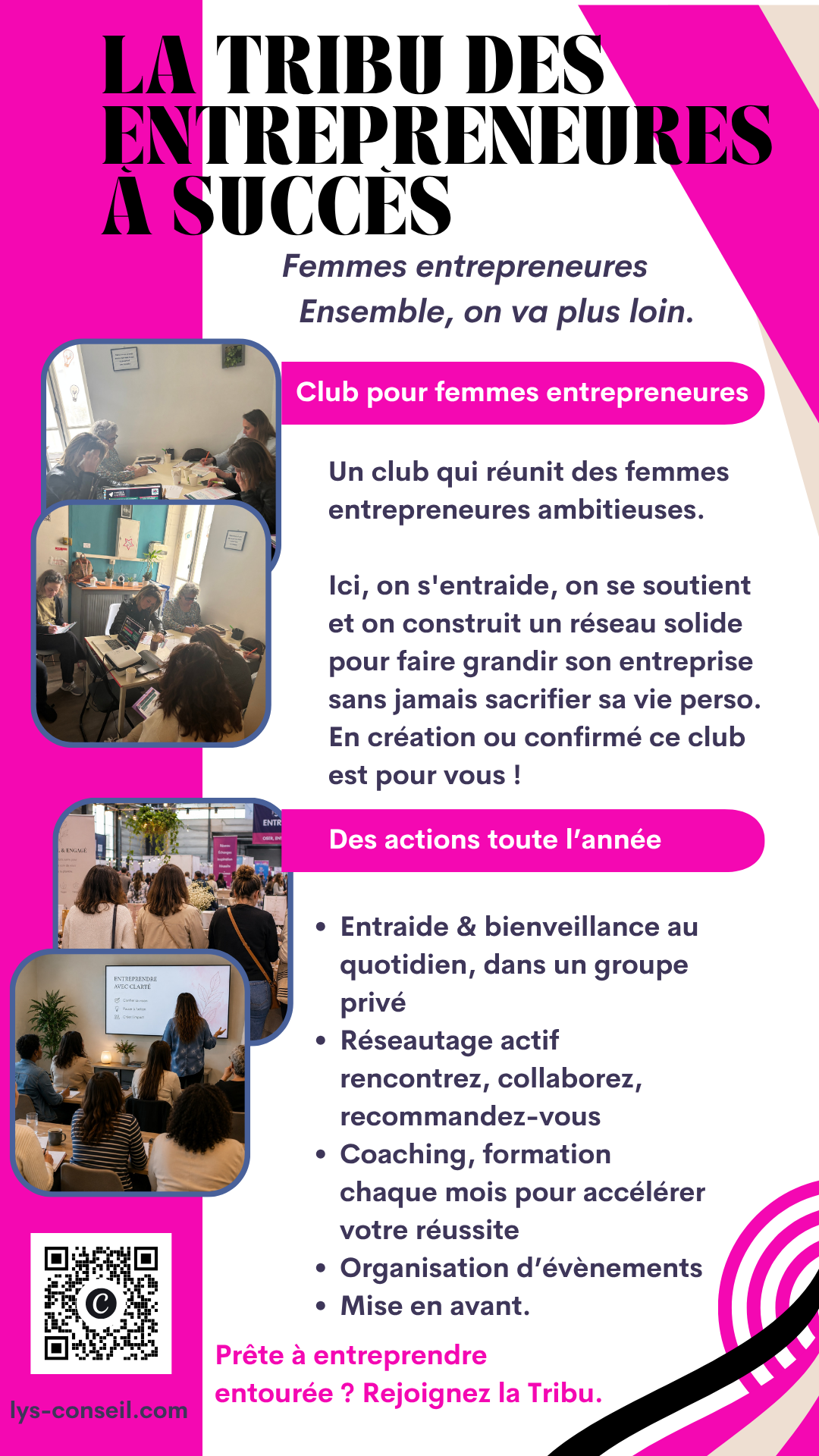 Flyer réalisé par Lys & Co